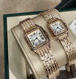 Panthere De Cartier 22*30mm for Small 27*37mm for Medium Quartz Movement Watch